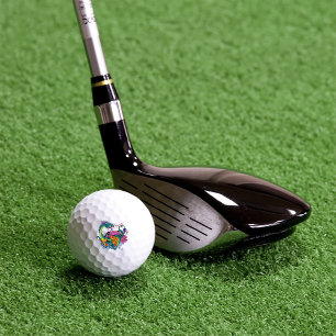Chinesischer Wasserdrache Koi Fisch Golfball