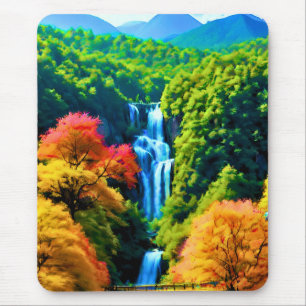 Chinesischer Wasserfall Mousepad