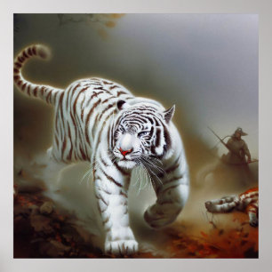 Chinesischer Weißtiger (26) Poster