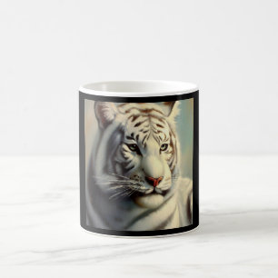 Chinesischer Weißtiger (4) Kaffeetasse