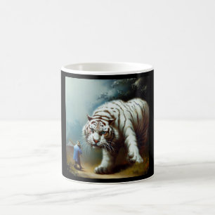 Chinesischer Weißtiger (9) Kaffeetasse