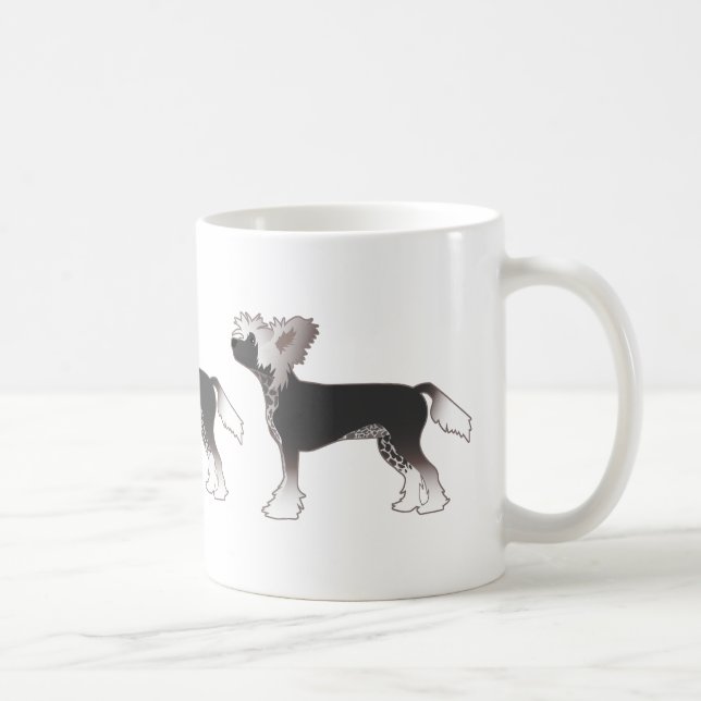 Chinesischer Zierspielzeug-Hund - Grundriss Tasse (Rechts)