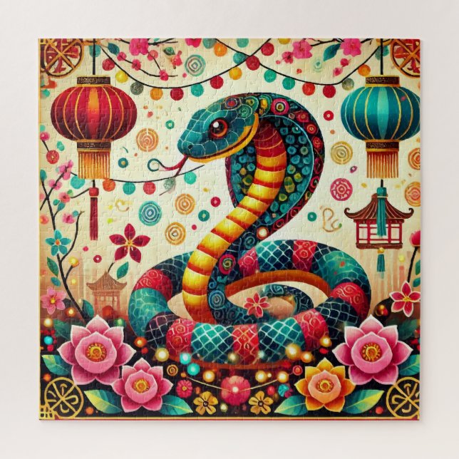 Chinesischer Zodiac Puzzle (Vertikal)