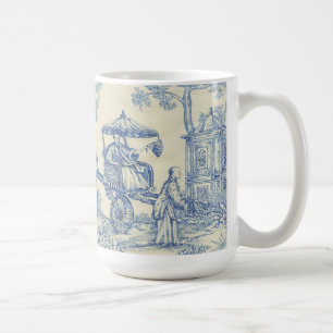 Chinesisches blaues Toile Tasse