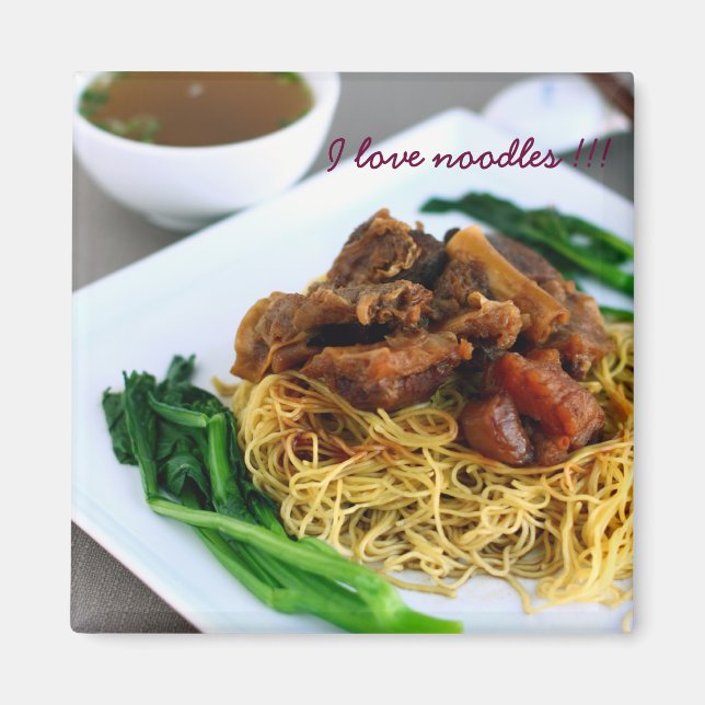 Chinesisches Chow Mein Collection Magnet (Vorne)