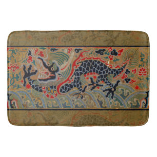 Chinesisches Drachensymbol Antiasiatisch Badematte