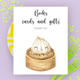 Chinesisches Dumping - Bücherkarten und -geschenke Poster