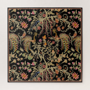 Chinesisches Feen-Blumen-Vogel-Muster Puzzle