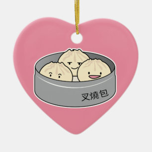 Chinesisches Frühstück der schwachen Summe des Keramik Ornament