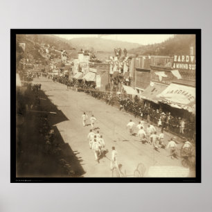 Chinesisches Hub-and-Hub-Race Deadwood SD 1888 Poster