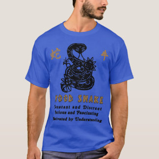 Chinesisches Jahr der Holzschlange 1965 T-Shirt