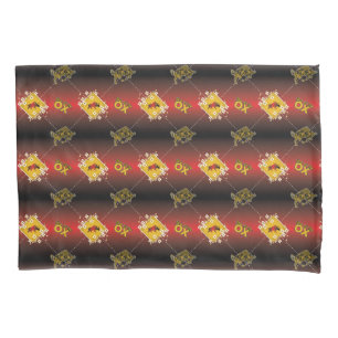 Chinesisches Jahr der Ox Elegant Floral Kissenbezug