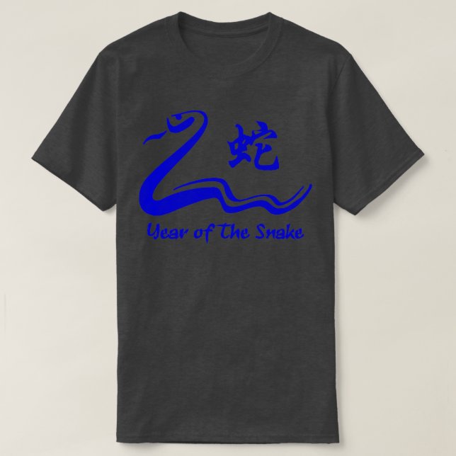 Chinesisches Jahr der Schlange 1953 2913 T-Shirt (Design vorne)