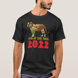 Chinesisches Jahr des Tiger 2022 T-Shirt