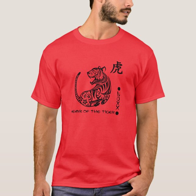 Chinesisches Jahr des Tiger-T - Shirt (Vorderseite)