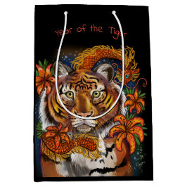 Chinesisches Jahr des Tigers Mittlere Geschenktüte