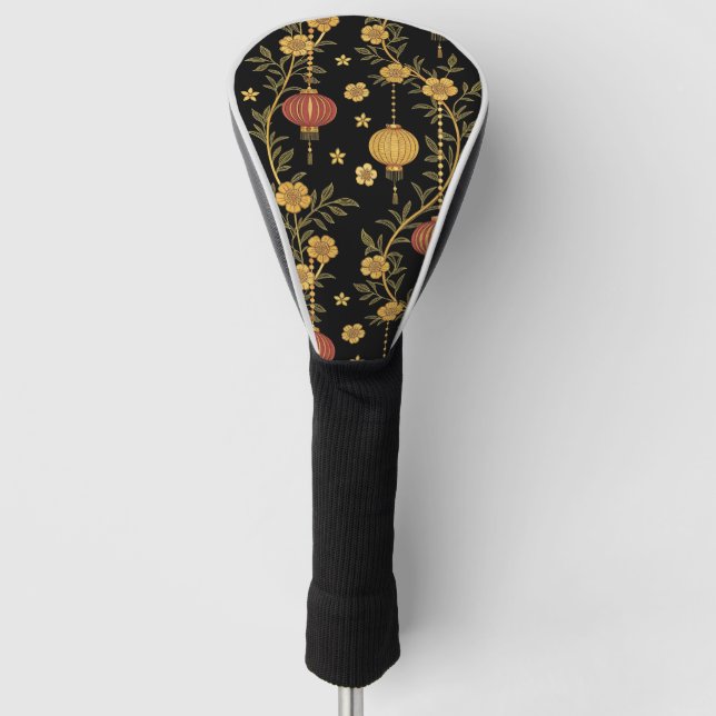 Chinesisches Laternenfest (4) Golf Headcover (Vorderseite)