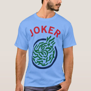 Chinesisches Mah-Jong-Joker-Kachel-Mahjong-Kostüm T-Shirt