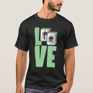 Chinesisches Mahjong-Lieblingsspiel für Kasinospie T-Shirt