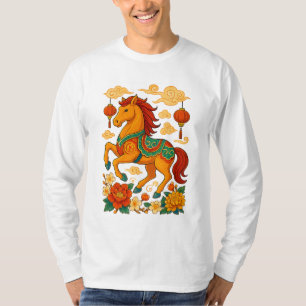 Chinesisches Mondjahr Pferd T-Shirt