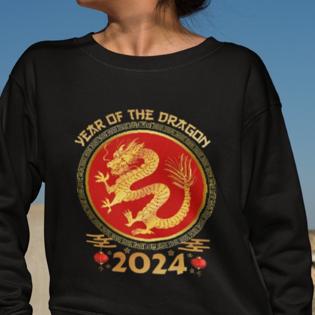 Chinesisches Mondneujahr 2024 - Jahr des Drachen Sweatshirt (Von Creator hochgeladen)