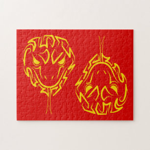 Chinesisches Mondneujahr der Schlange 2025 4723 Ho Puzzle