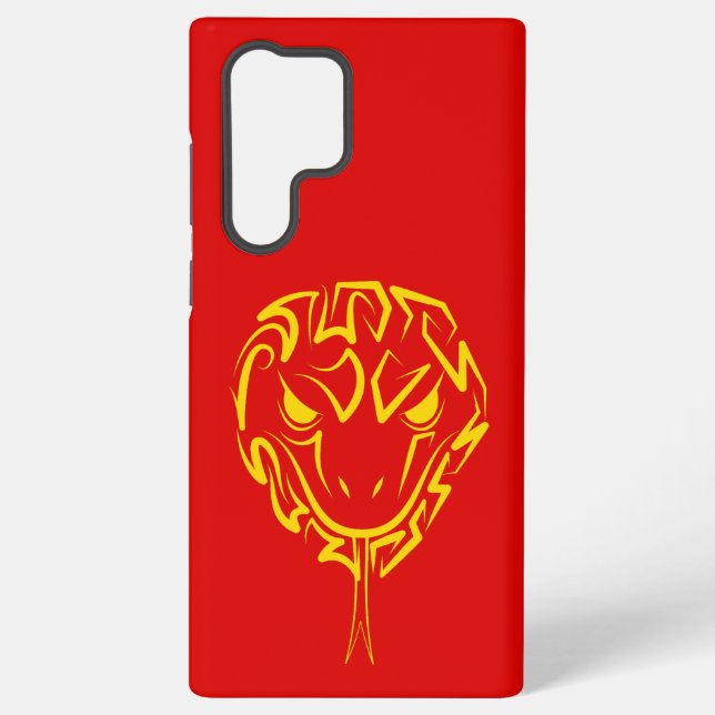 Chinesisches Mondneujahr der Schlange 2025 4723 Ho Samsung Galaxy Hülle (Rückseite)