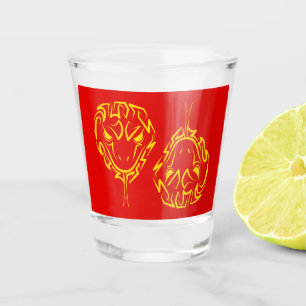 Chinesisches Mondneujahr der Schlange 2025 4723 Ho Schnapsglas