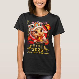 Chinesisches Mondneujahrs-Pferd T-Shirt