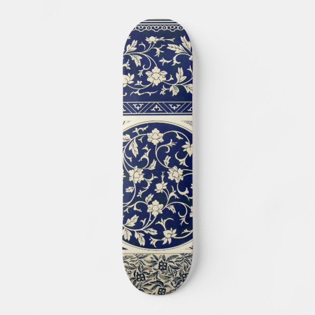 Chinesisches Muster Skateboard (Vorderseite)