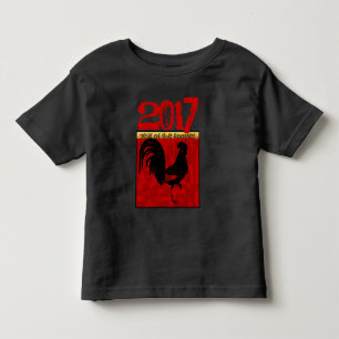 Chinesisches neues Jahr der Gewohnheits-2017 des Kleinkind T-shirt