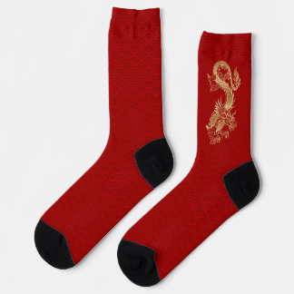 Chinesisches neues Jahr des Drachen 2024 Socken