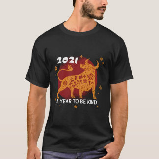 Chinesisches Neujahr 2021 Jahr des OX T-Shirt