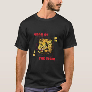 Chinesisches Neujahr 2022 Tiger Ny Zodiac Men Wome T-Shirt