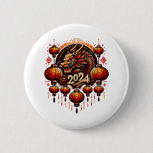 Chinesisches Neujahr 2024 Button