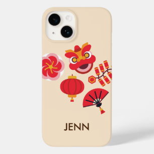 Chinesisches Neujahr 2024 Celebrate iPhone 14 Fall Case-Mate iPhone 14 Hülle