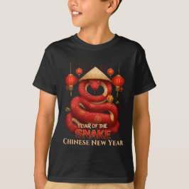 Chinesisches Neujahr 2025 | Jahr der Schlange 2025 T-Shirt
