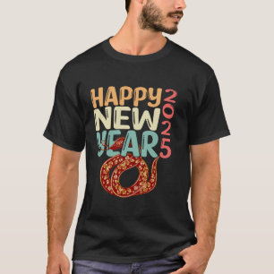 Chinesisches Neujahr 2025 Jahr der Schlange glückl T-Shirt