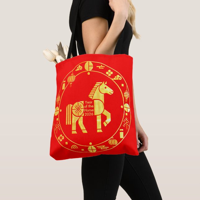 Chinesisches Neujahr 2026 Gold (Von Nahem)