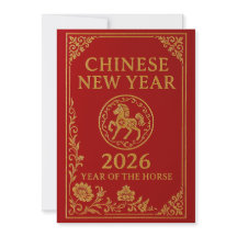 Chinesisches Neujahr 2026 - Jahr des Pferdes