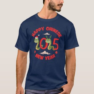 Chinesisches Neujahr der Schlange 2025 T-Shirt