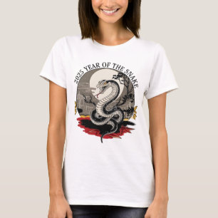 Chinesisches Neujahr der Schlange 2025 T-Shirt