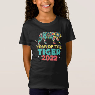 Chinesisches Neujahr des Tiger 2022 - Mandala T-Shirt