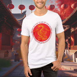 Chinesisches Neujahr Geboren im Jahr der Schlange Tri-Blend Shirt