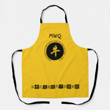 CHINESISCHES NEUJAHR | Monogramm YELLOW | Jahr Ox