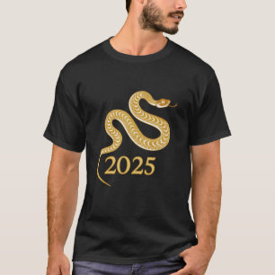 Chinesisches Neujahr Schlange 2025 Sternzeichen Gl T-Shirt