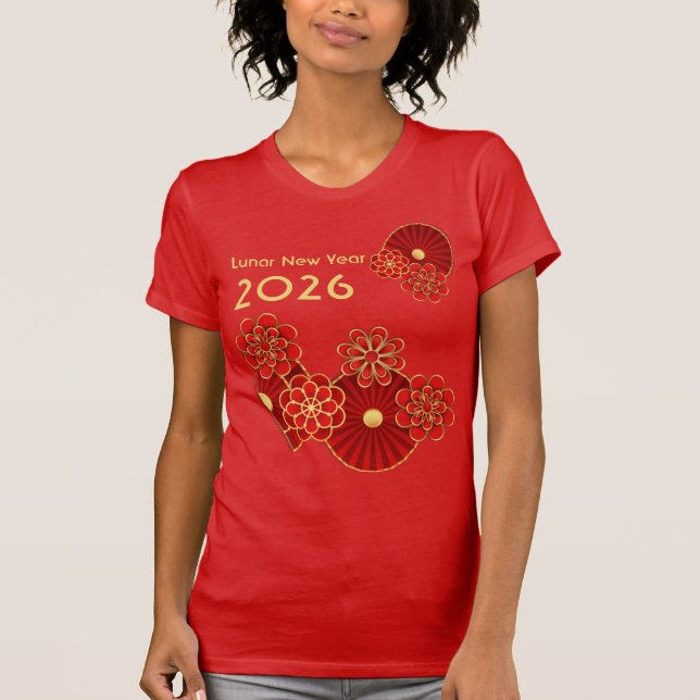 Chinesisches Neujahr T-Shirt (Vorderseite)