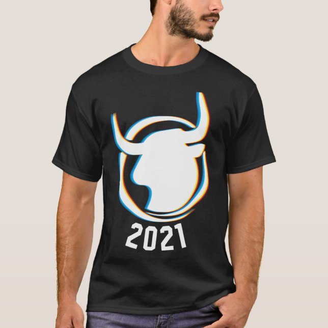 Chinesisches Neujahr Zodiac Zeichen 2021 Jahr des  T-Shirt (Vorderseite)