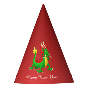 Chinesisches Neujahrs-Drache Partyhütchen
