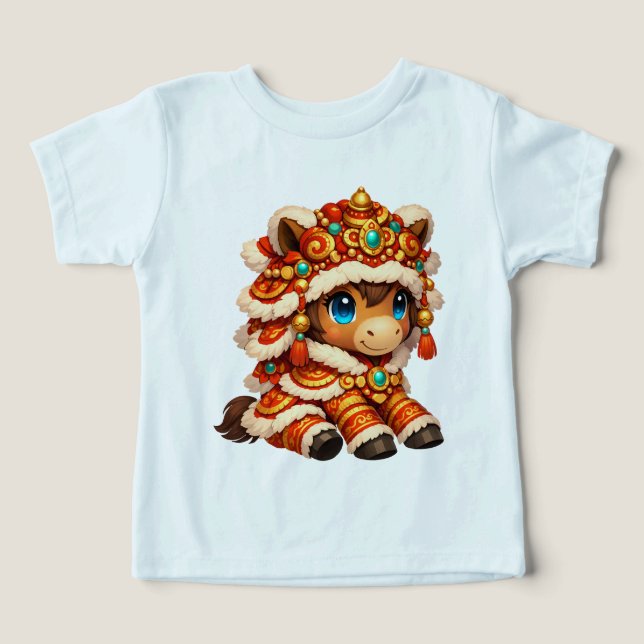 Chinesisches Neujahrs-Pferd 2026 Zodiak (Design Vorderseite)